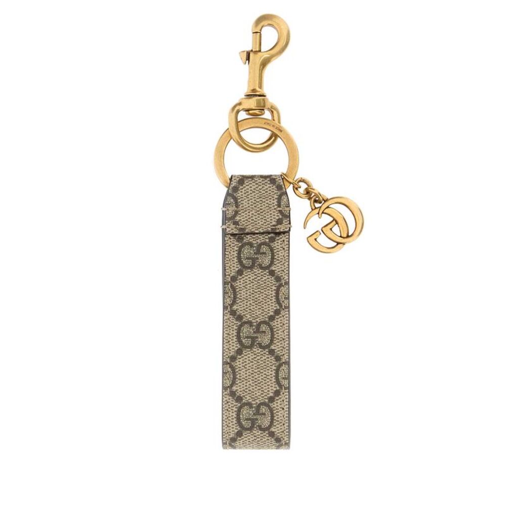 Gucci Men Printed Canvas Keyring - Picture 2 of 2